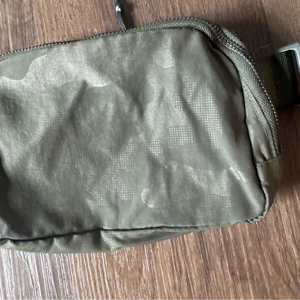 Olive Green Men's Crossbody Bag - Image 2