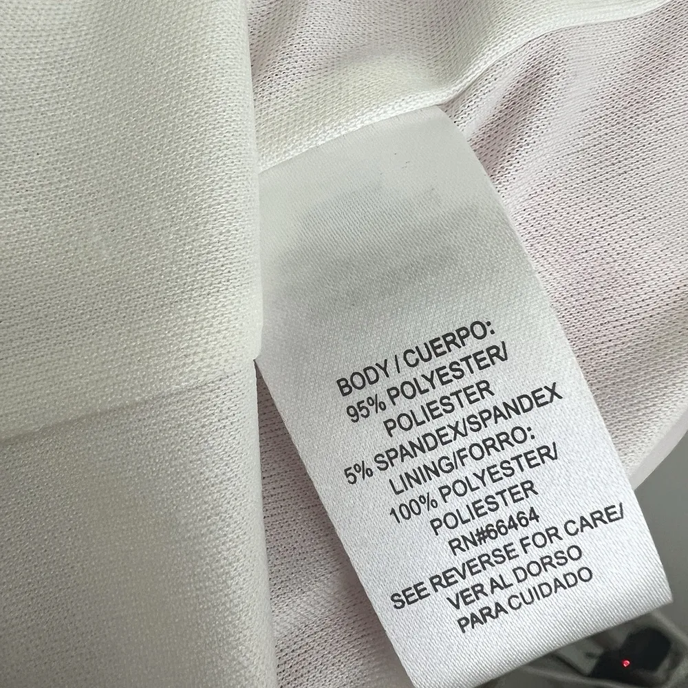 NWOT Sandra Darren Sheath ColorBlock Dress Sleeveless Pink Black Sz 14 Womens - Image 9