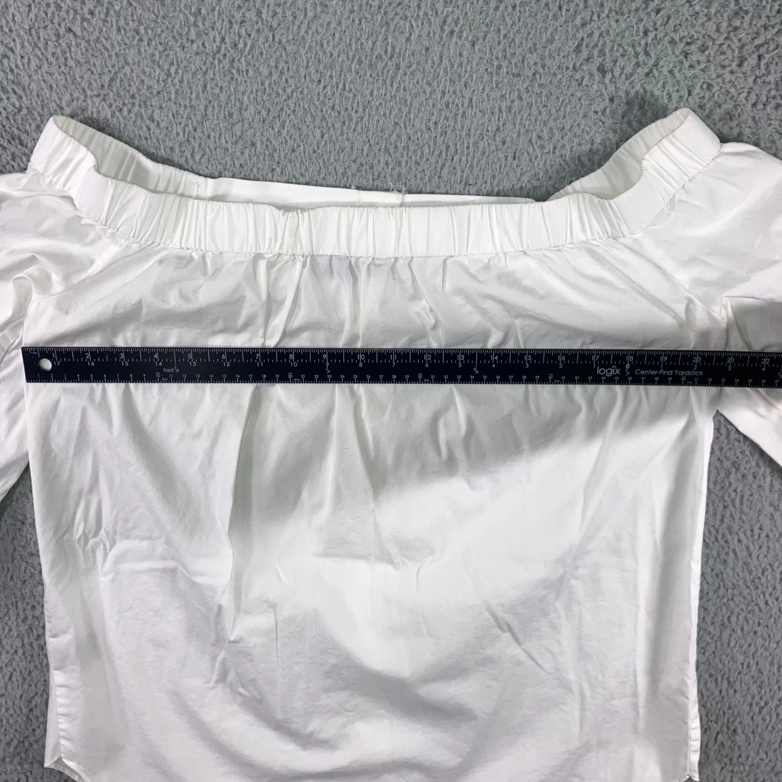 Simply Vera Vera Wang Off The Shoulder Top Women Medium Boho Peasant‎ Cottage - Image 6