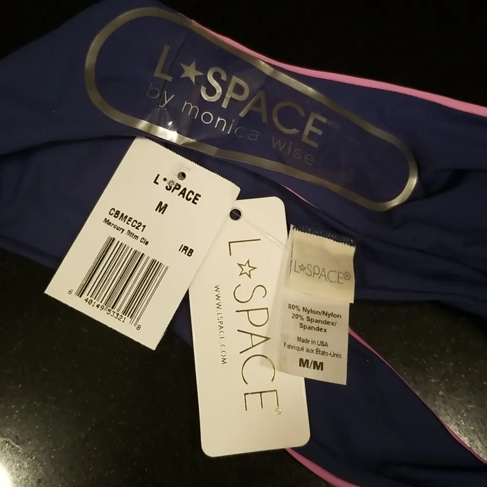 💕L*SPACE💕  Color Block Bikini Set (Ringo Top L + Mercury Classic Bottom M) NWT - Image 16