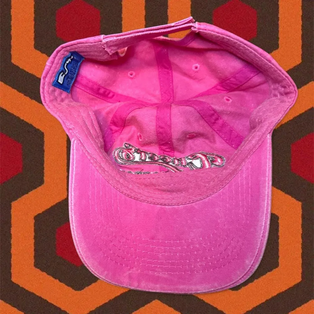 NWOT Vintage Cheers Boston 🍻 Faded Pink Baseball Cap - Image 3