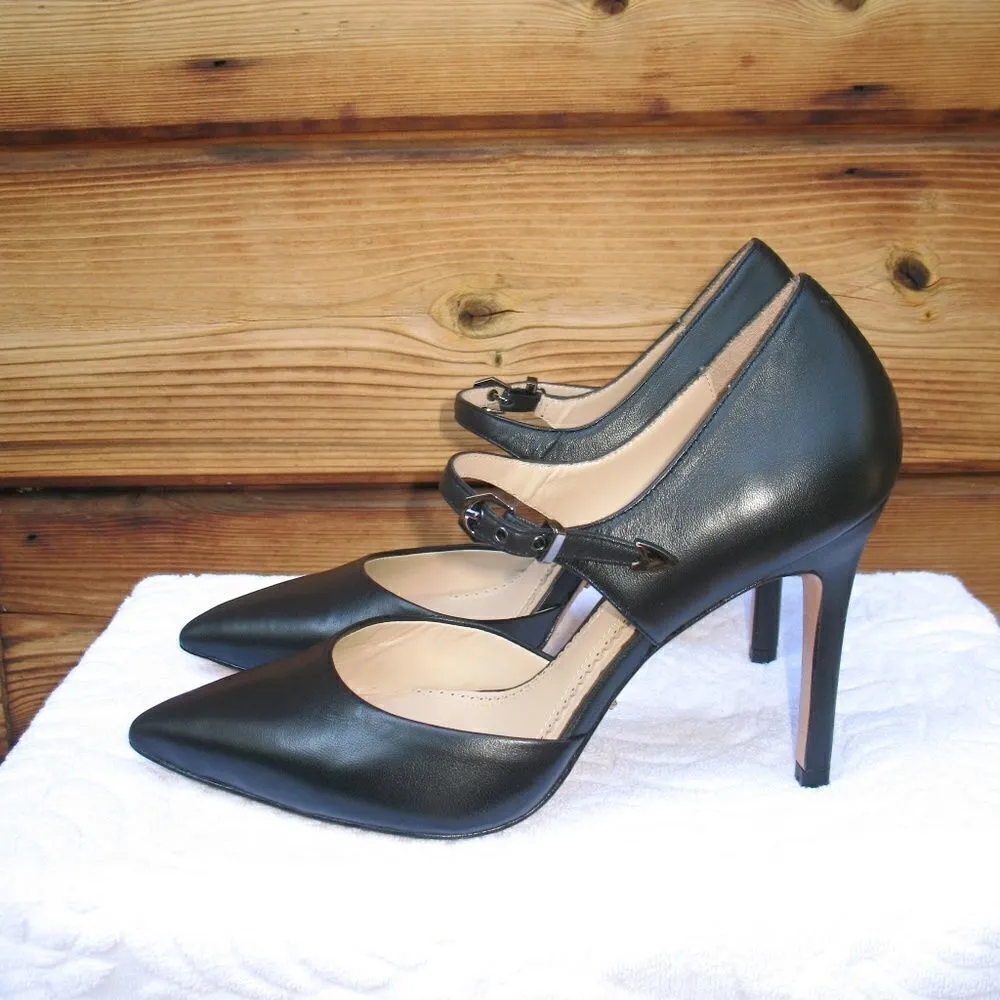 NWOB Pour La Victoire Cecelia Leather Pumps - Image 2