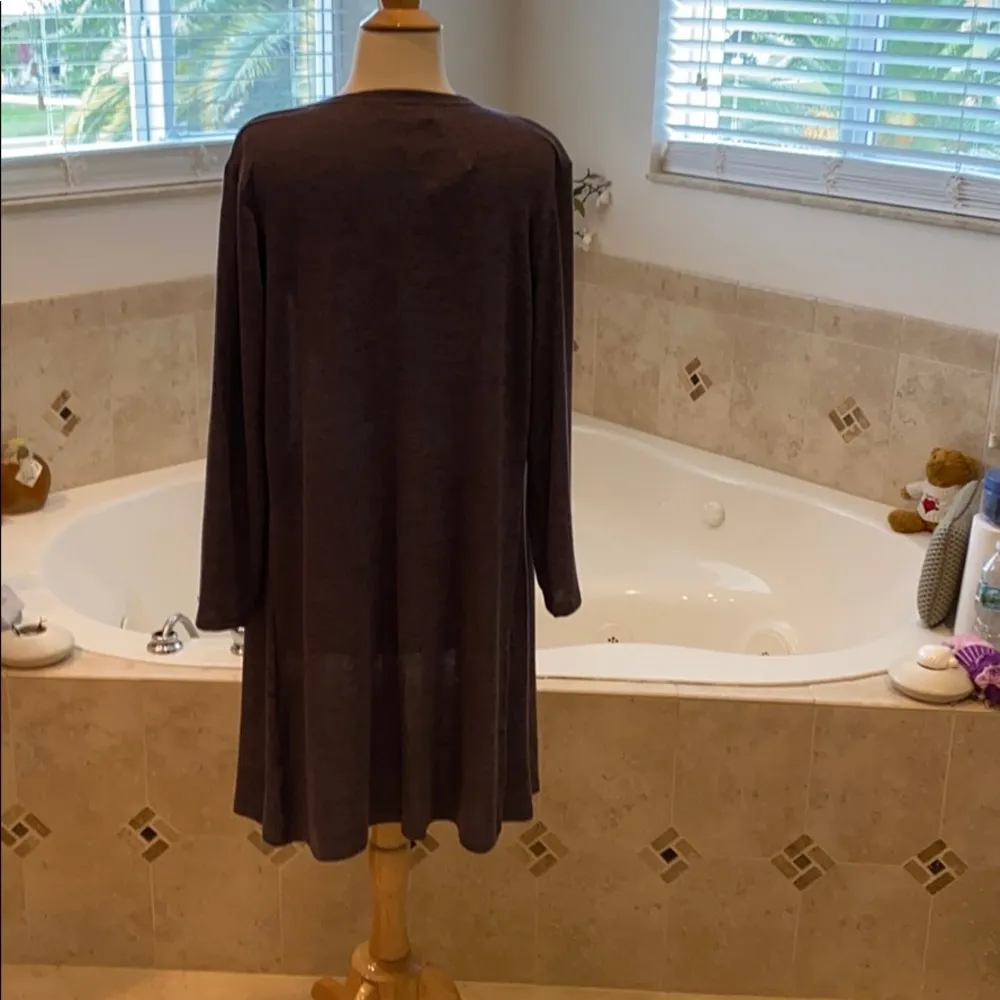 Cute cover up sweater Purple Size M - Image 2