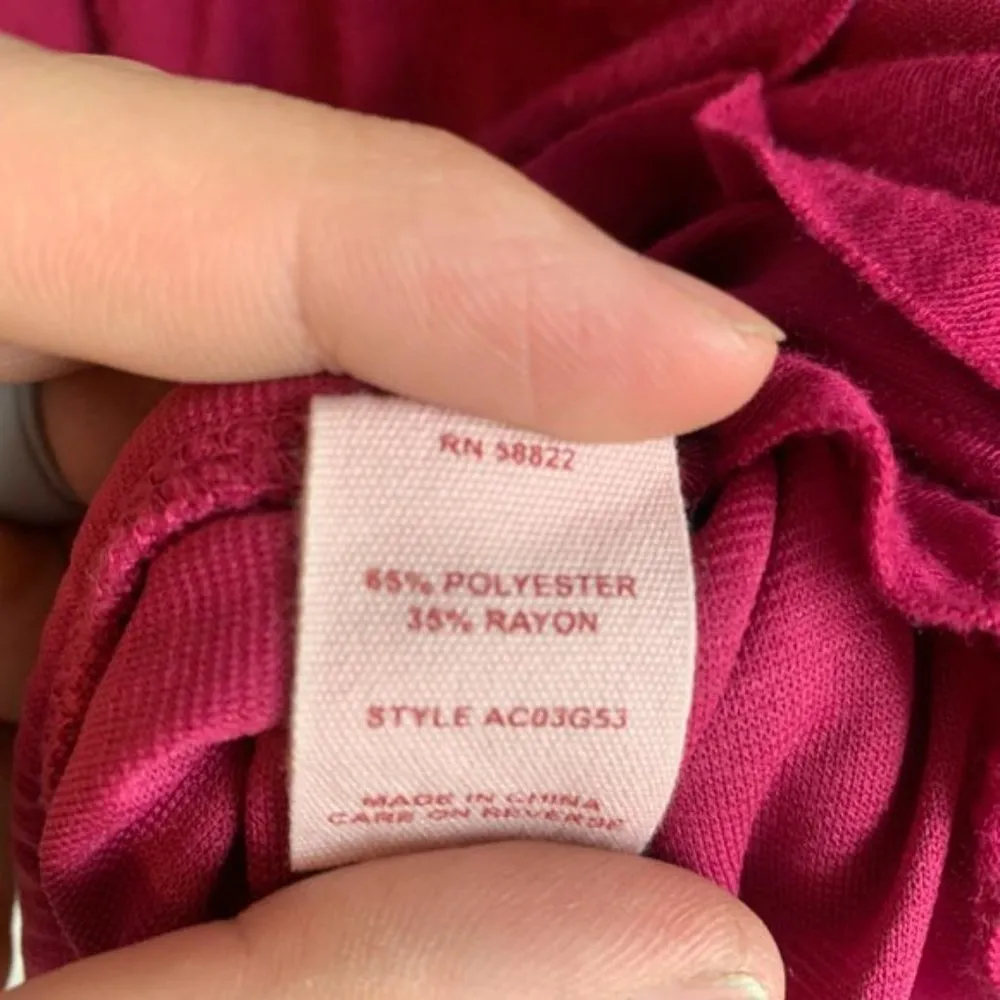 Chelsea & Violet Raspberry Tiered Ruffle Mini Dress - Image 4