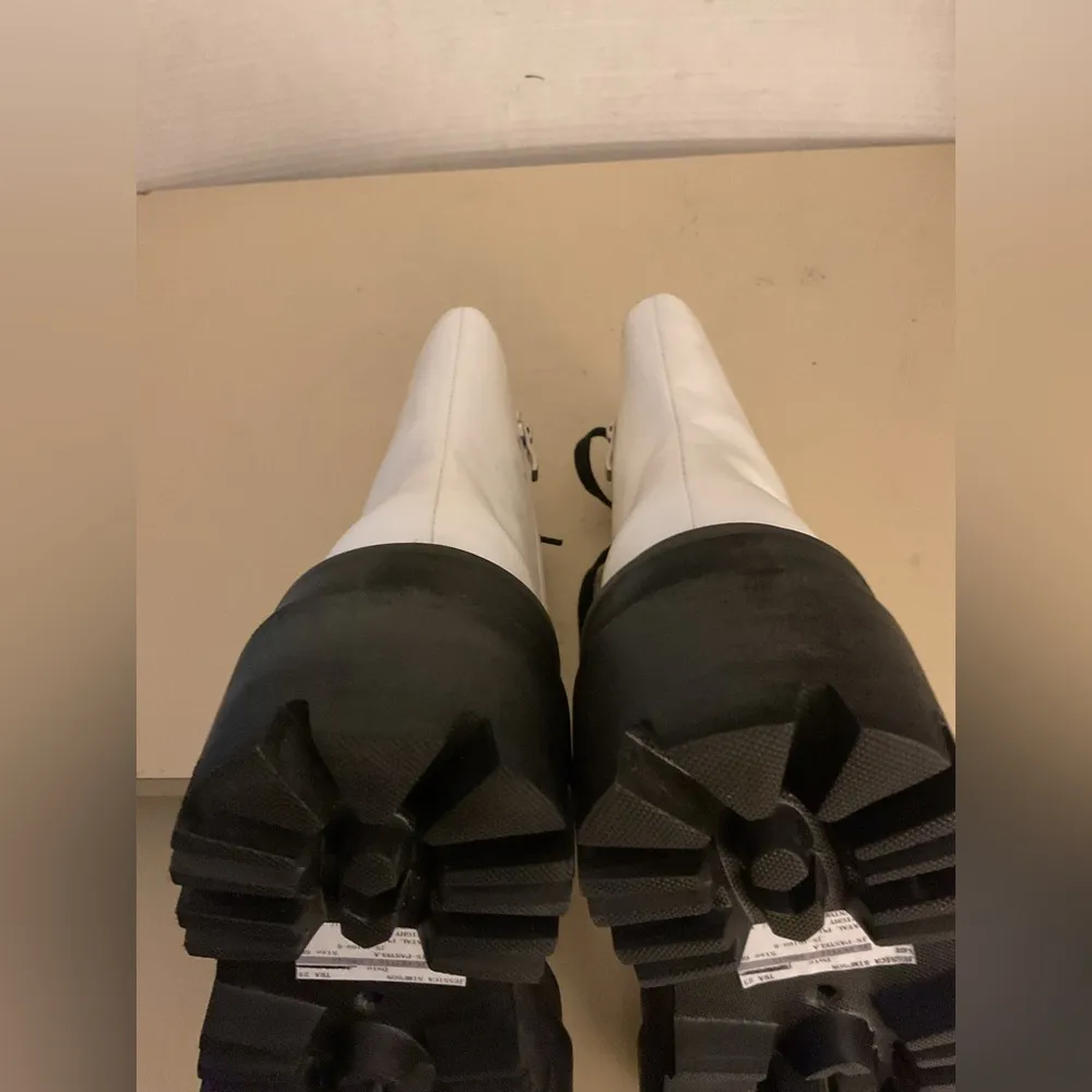 Jessica Simpson women white platform Combat boots size 6 Euro 36 - Image 6