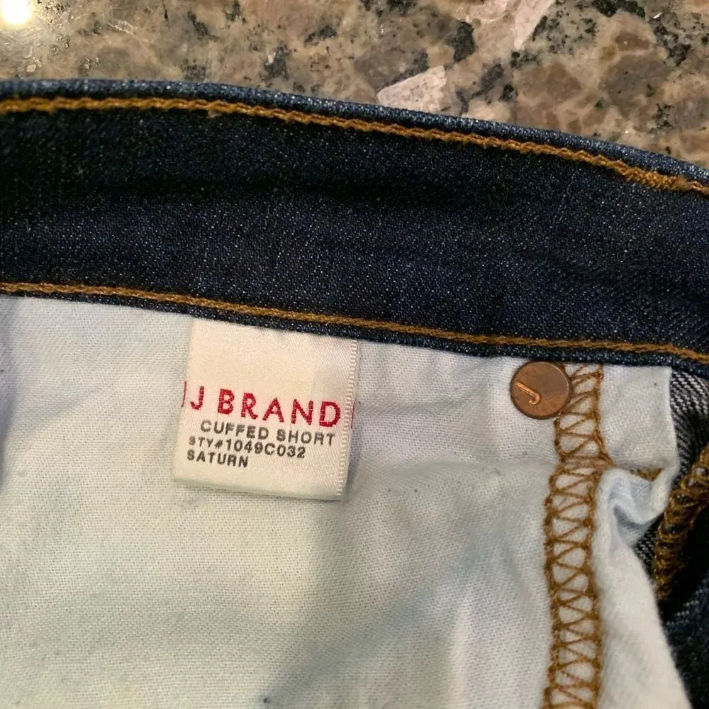 J Brand Saturn Cuffed Long Shorts Size 24 - Image 3