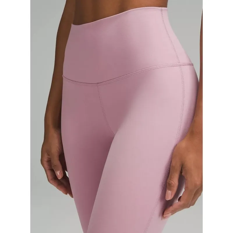 lululemon Align High Rise Pant 28 Rose Blush Size 10 NWT Pink - Image 6