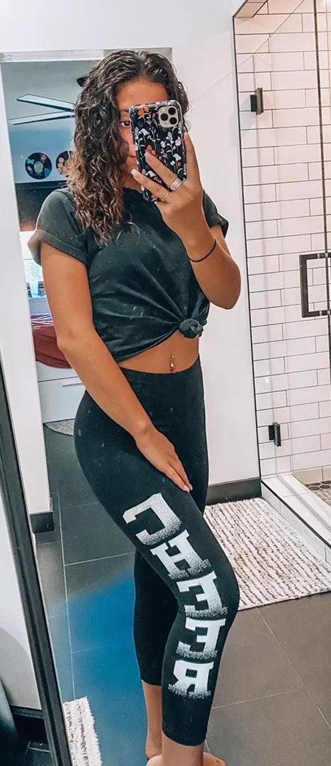 Cheerleading leggings Black Size XS - Image 3