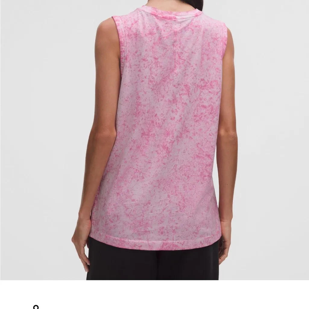 Lululemon All Yours Organic Cotton Tank Top Trending Color! - Image 6