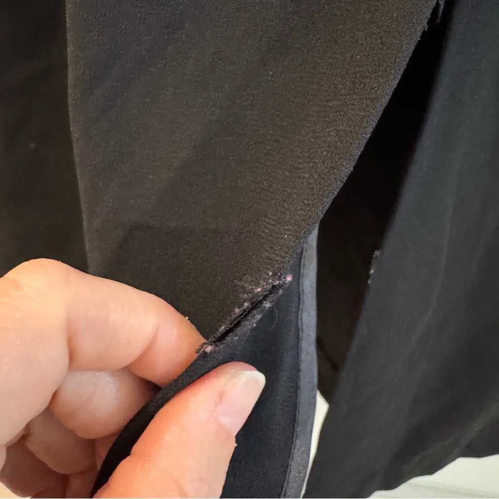 MM Lafleur The Masha Dress Black Midi Length Size 16 - Image 10