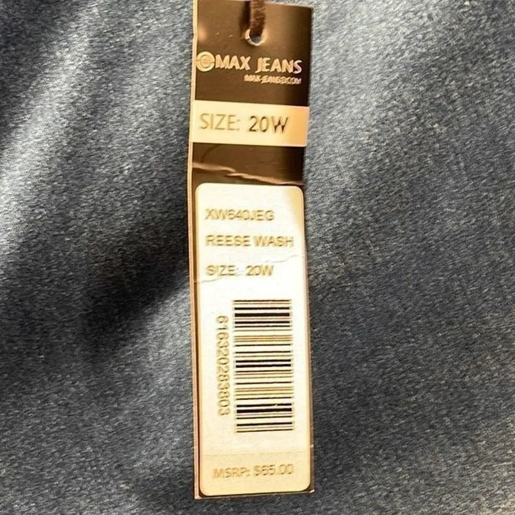 Max‎ Studio Bootcut Jeans Blue 20W - Image 8