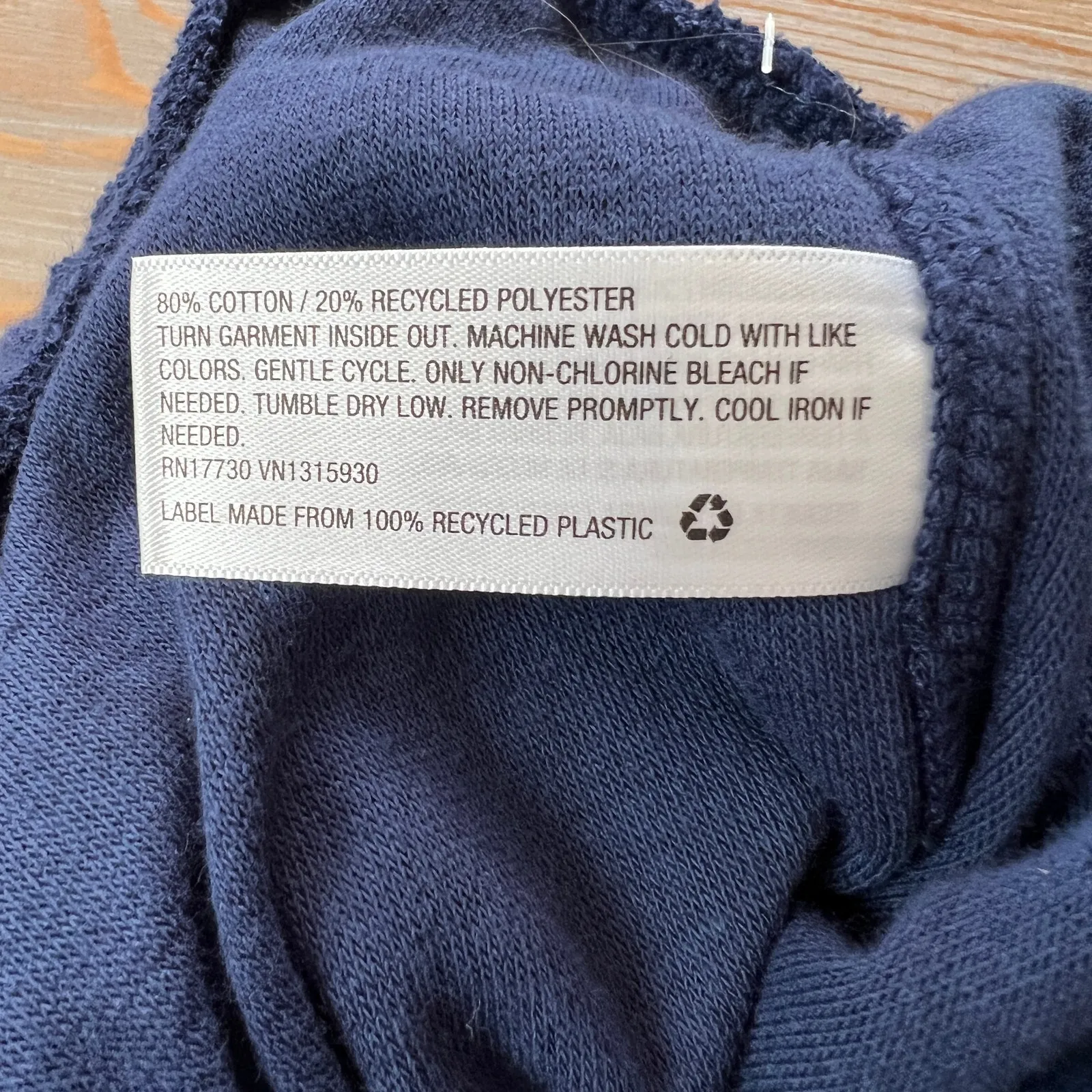 Ava & Viv Women's Plus Size Dark Blue Loop Terry Shorts - Size X - NWT - Image 5