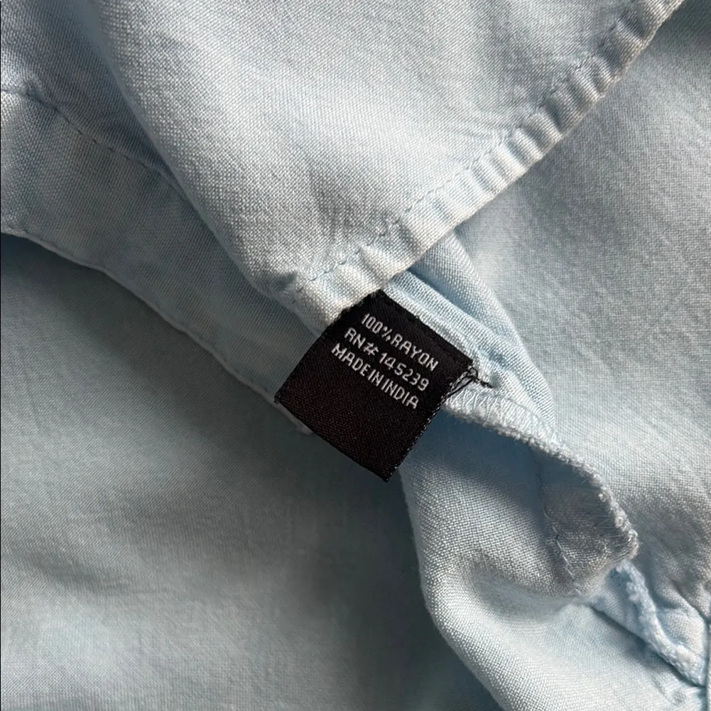 Light Blue Short Sleeve Shirt - Image 8