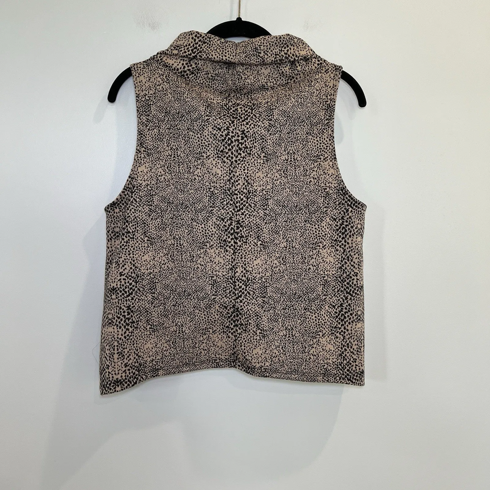 Lisa Bayne Brown Print Muscle Tank Top Size XS Snake Animal‎ Print - Image 2