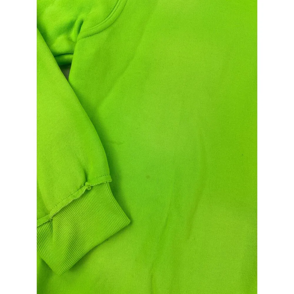 Everlast x Overthrow - PUNK! Hoodie and Bones Sweatpants in Neon Green - Image 7