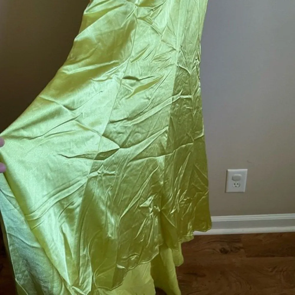 Dolly & Delicious Fishtail Maxi Dress Sz 6 Formal Prom Green - Image 13