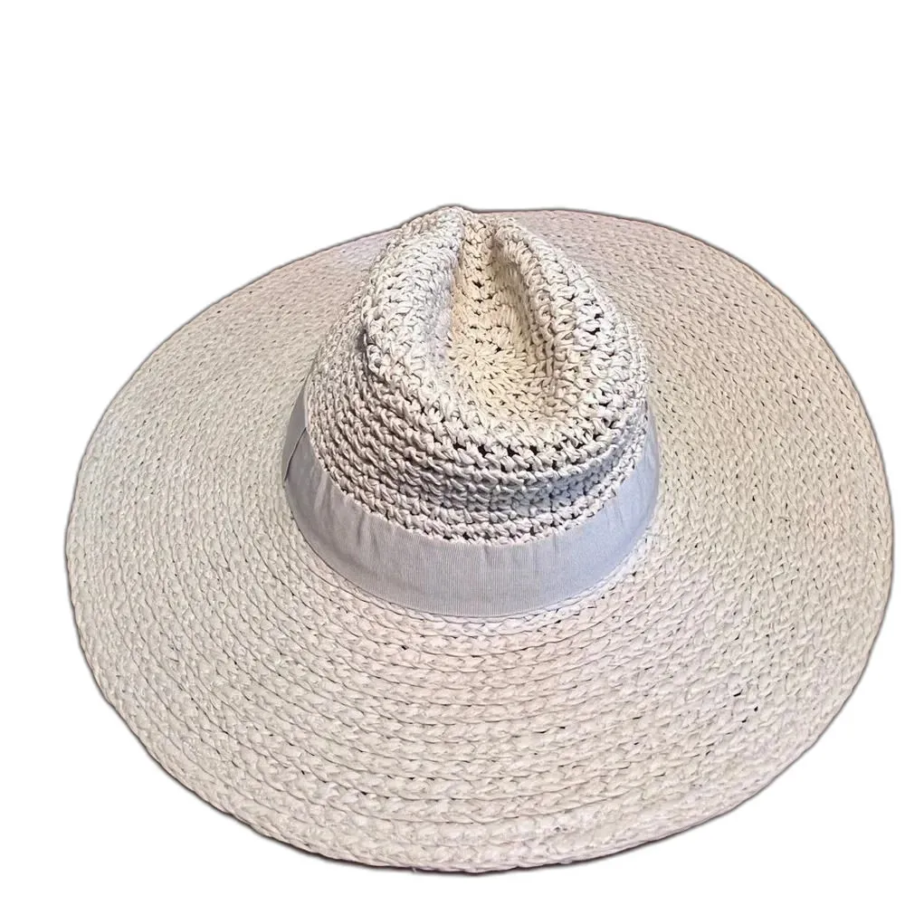 Wide Brimmed Paper Hat - Image 6