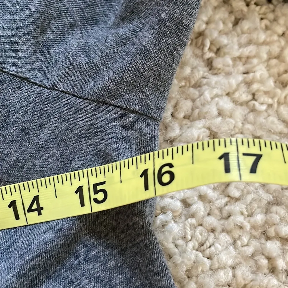 Express made in Peru cotton thin wrap grey cardigan - Image 6