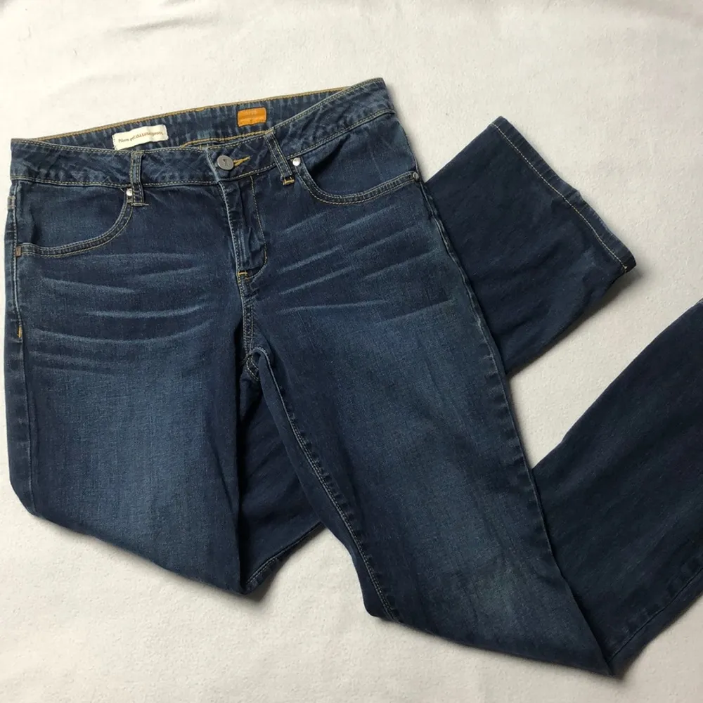 Pilcro and The Letterpress Low-Rise Boot leg Jeans - Image 2