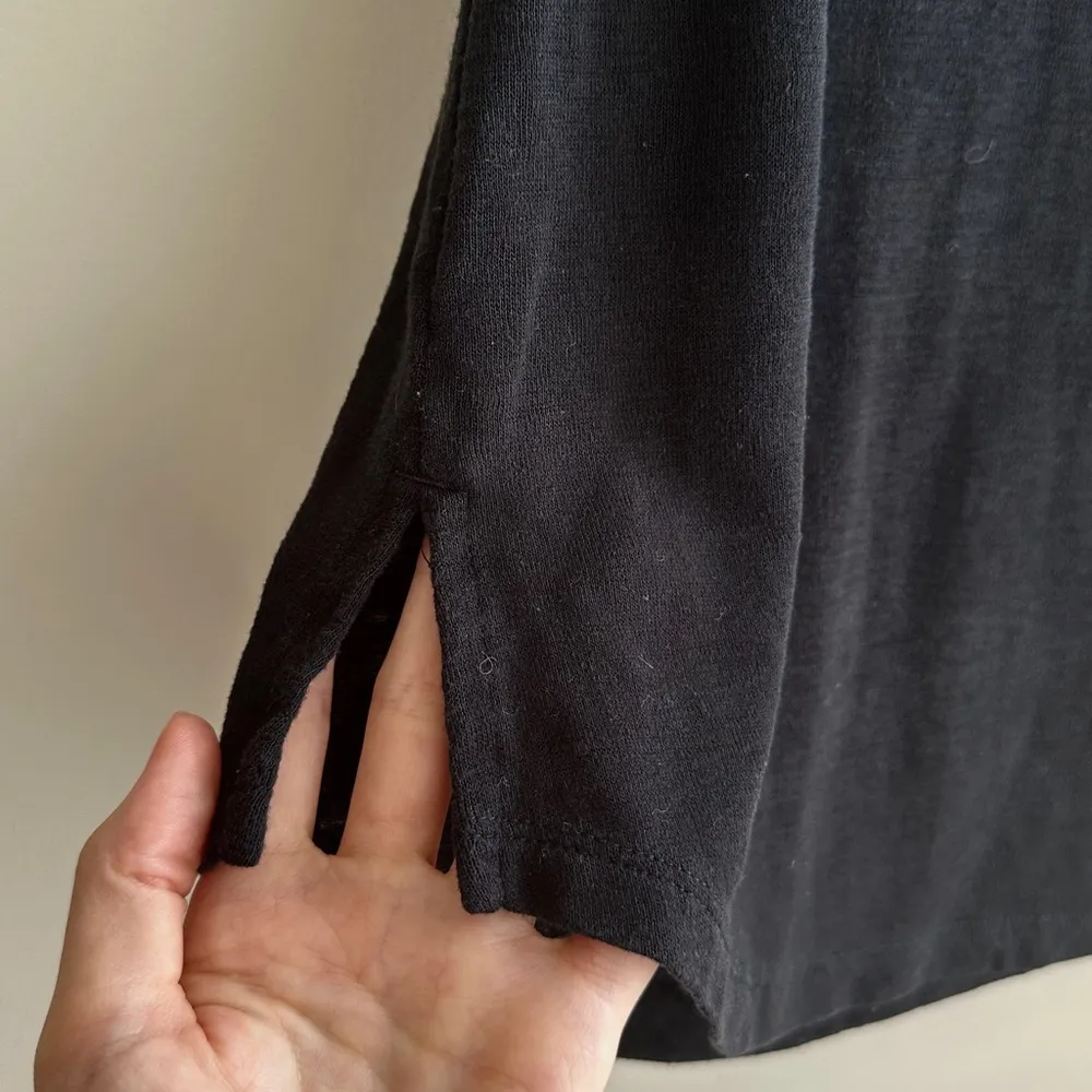 Athleta Black Highneck Tank Top, Women’s Athleisure Tops, Size XXS - Image 2