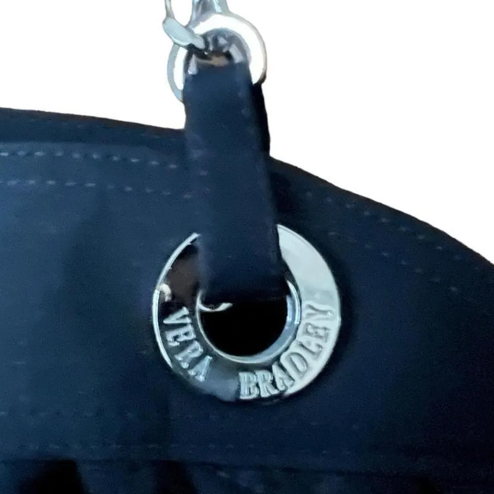 Black Quilted Dressy Vera Bradley Handbag - Image 3