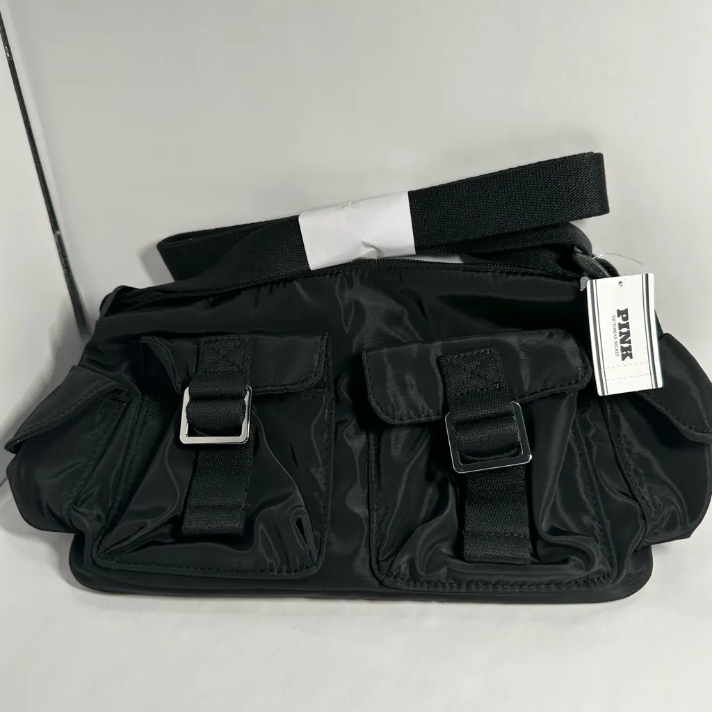 PINK Victoria’s Secret Nylon Cargo Shoulder Bag - Image 4