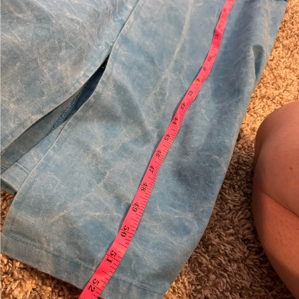 Vintage Koolah Duster from Australia Size Medium “Slim Dustee” Blue - Image 8