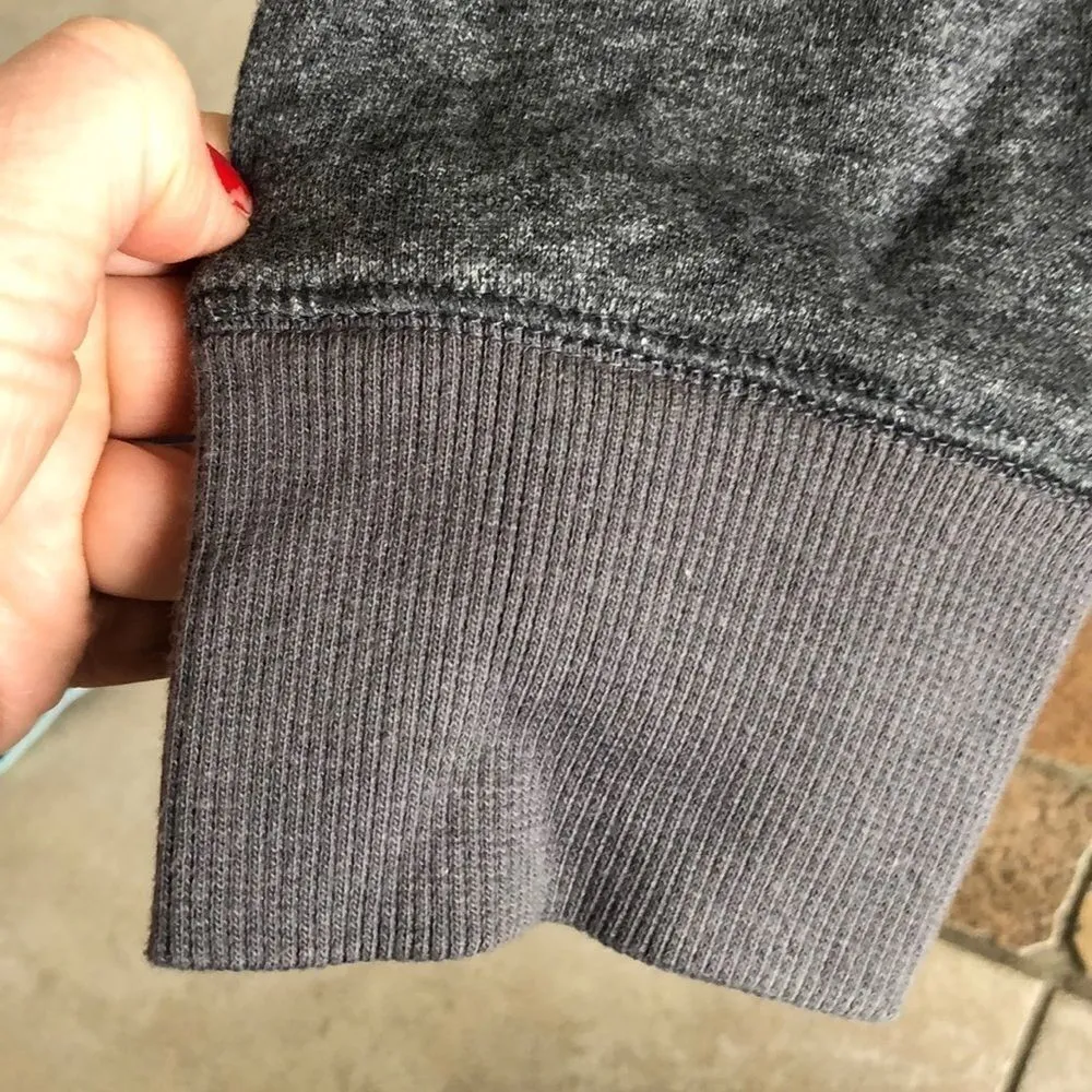 COLUMBIA Heather Grey Women’s Zip-up Sweatshirt Size L - Image 5