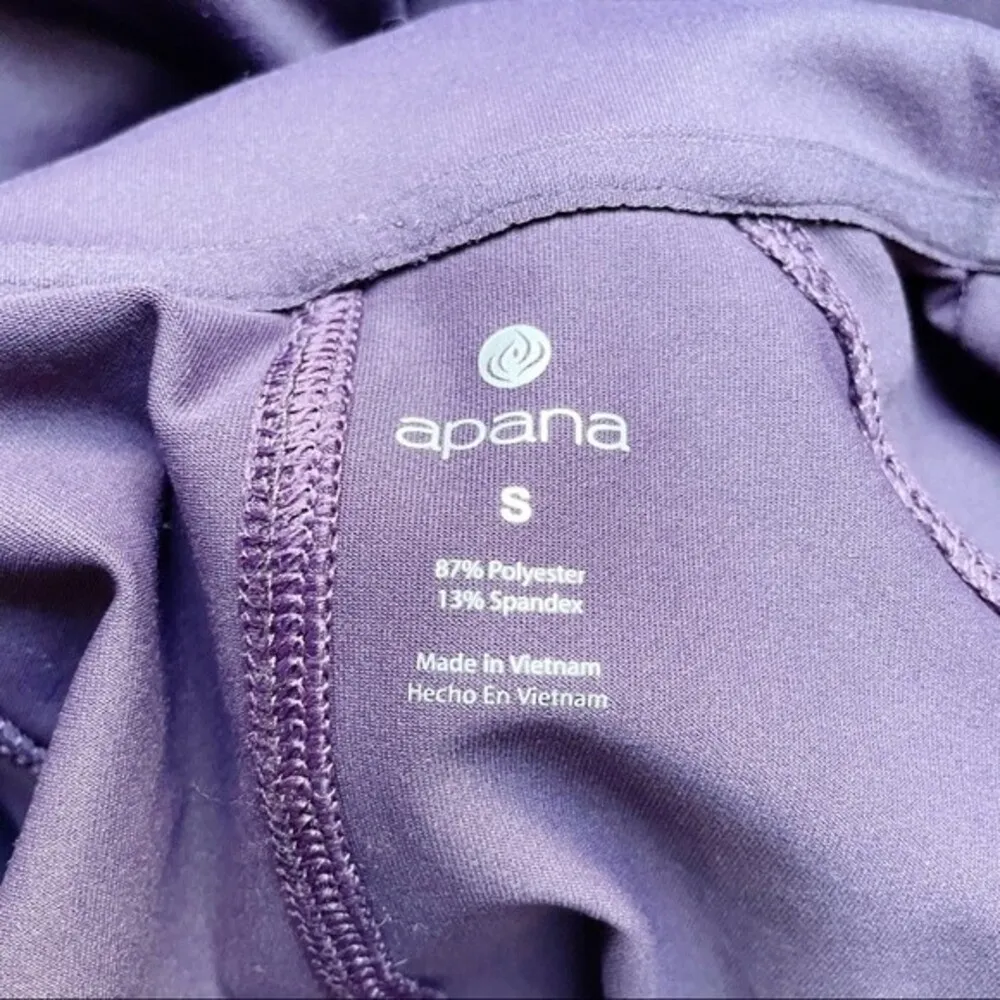 Apana Full Zip Yoga Jacket Eggplant Purple Size Small ASO Firefly Lane Tully - Image 8