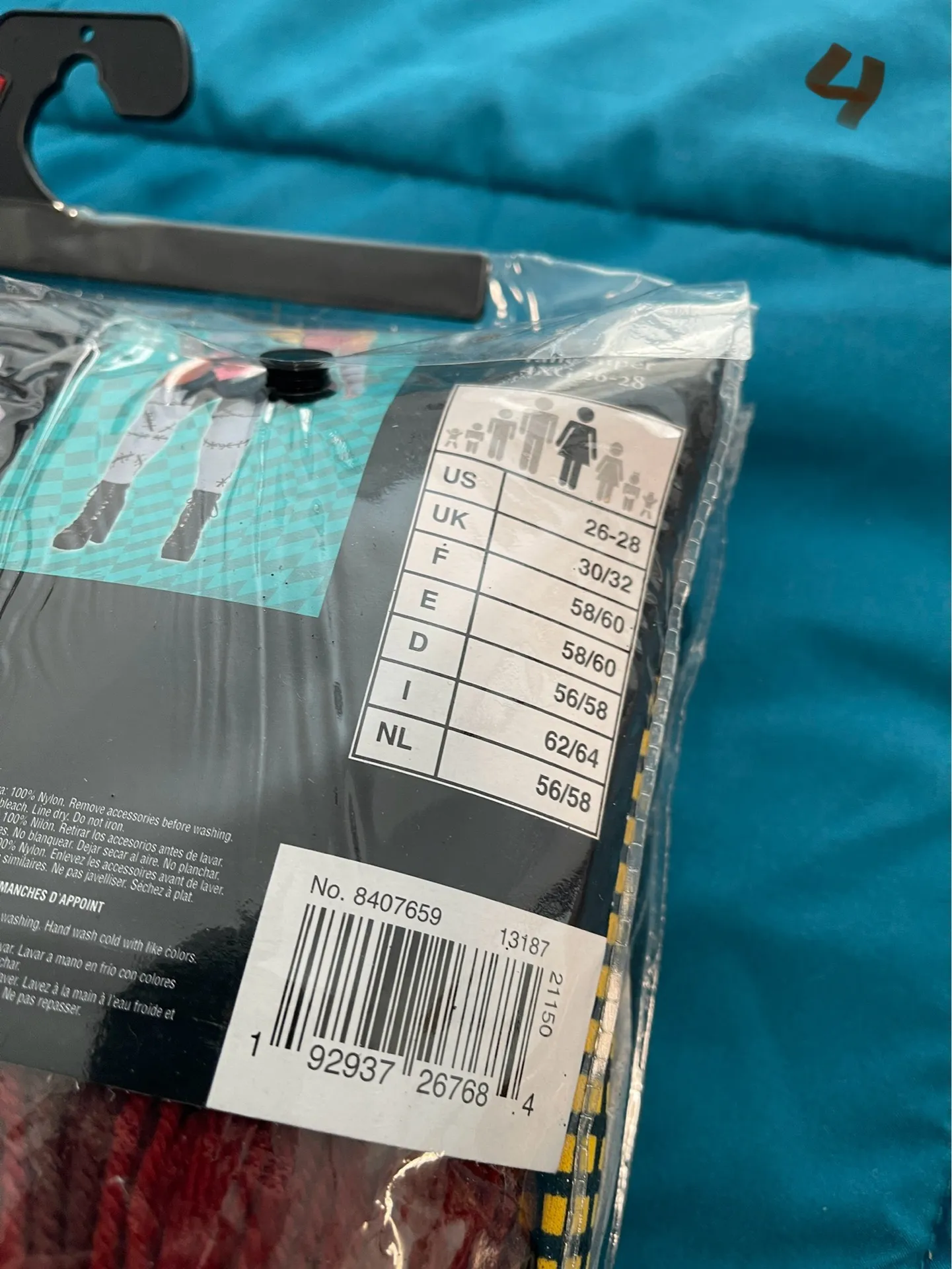 Womens nightmare before Christmas sally costume 4XL 26 - Image 4