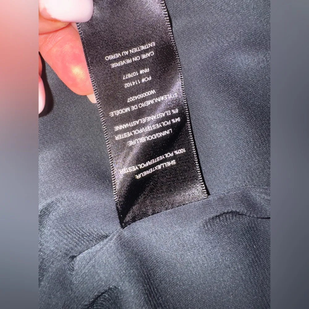 Alice + Olivia Black Mini Dress Size S/P.  E75 - Image 13