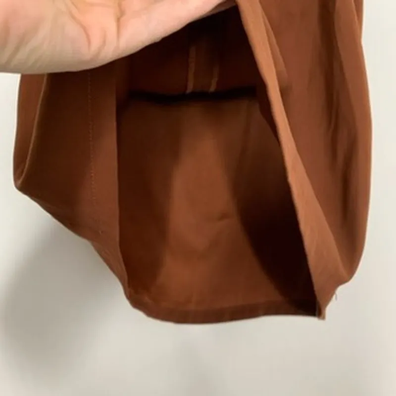 With Jean Chloe Chocolate Brown Corset Mini Dress Womens Size XScheck - Image 10