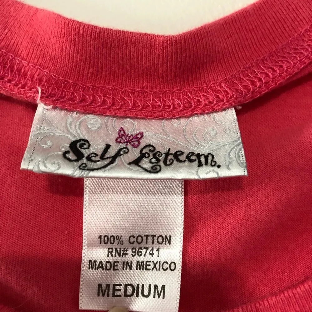 "Don't Worry Be Happy" Ladies Self Esteem T-shirt - Image 3