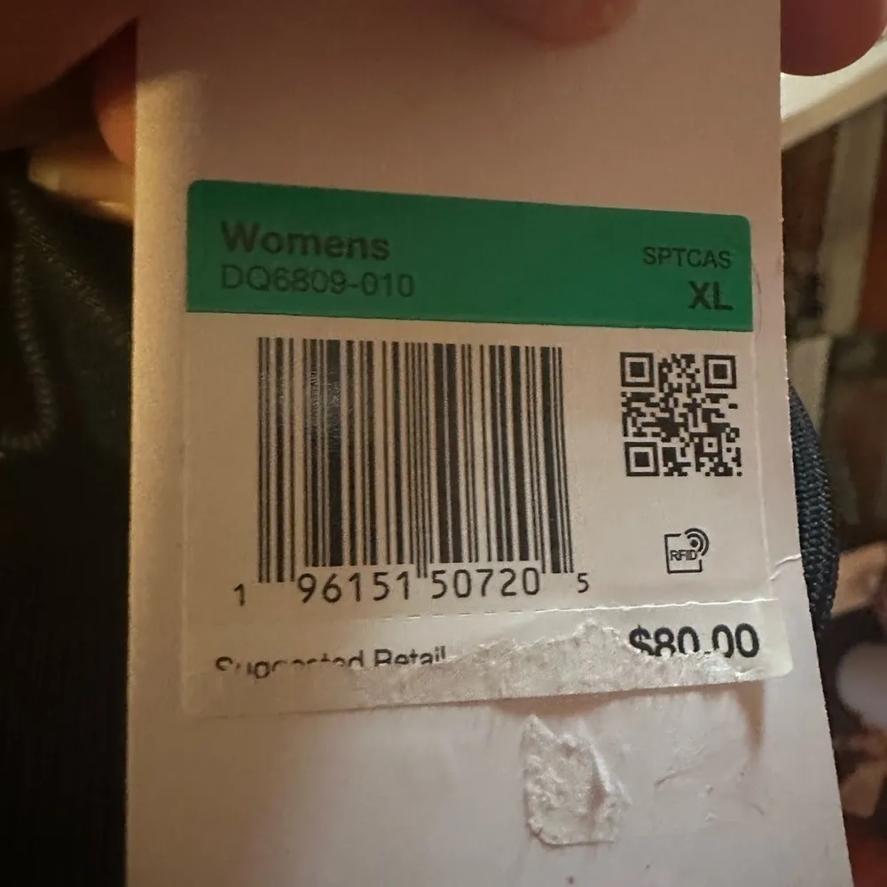 Nike Sportswear Essential Faux Fur Trim Woven High Rise Pants - Image 9