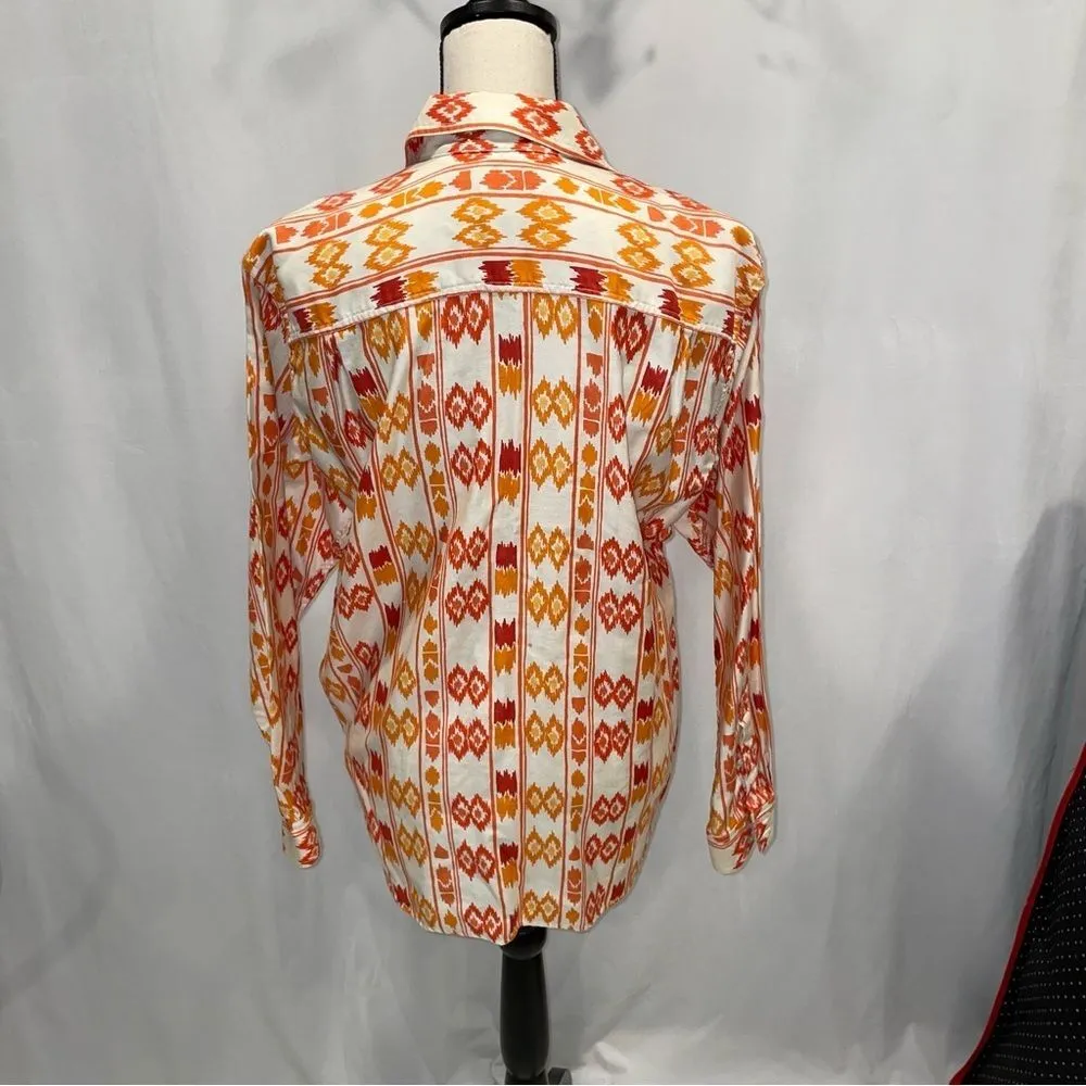 Vintage Liz Claiborne sport Aztec funky ugly shirt winner 🥇 champion - Image 3