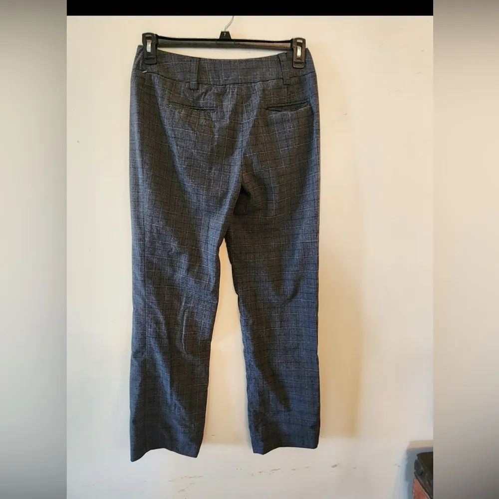 AB Studio Dress Pants Womens Size 2 Gray Pockets Mid Rise Straight Leg - Image 2