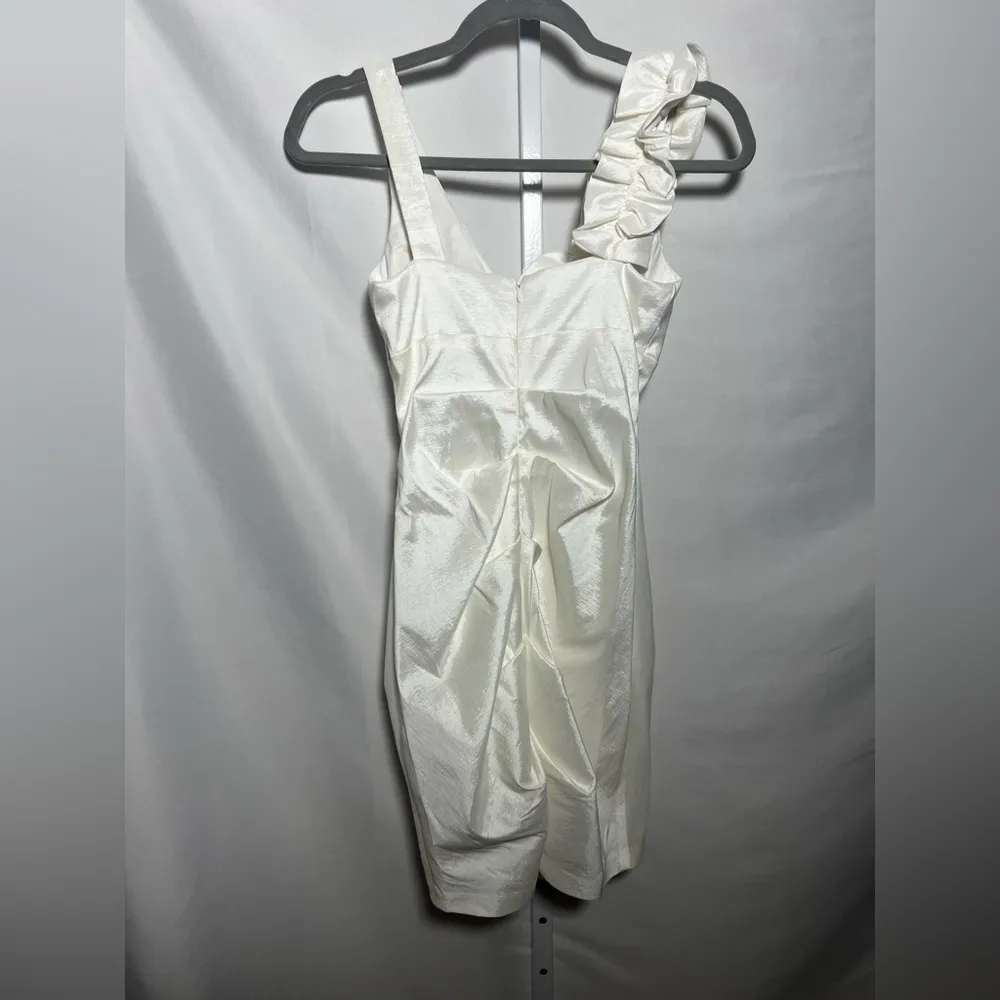 Xcsape By Joanna Chen White Cocktail Dress - Image 2