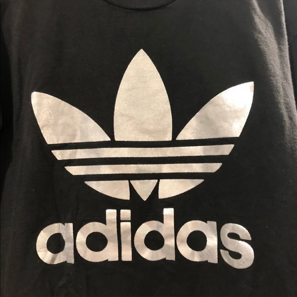 Adidas Double Logo Tee - Image 3