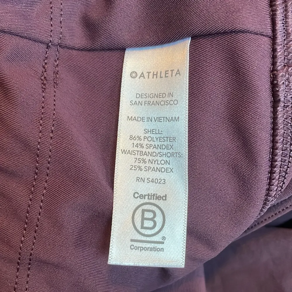 ATHLETA Run With It Skort 14.5” Tennis Running Pickleball Agate Purple Size XL - Image 13