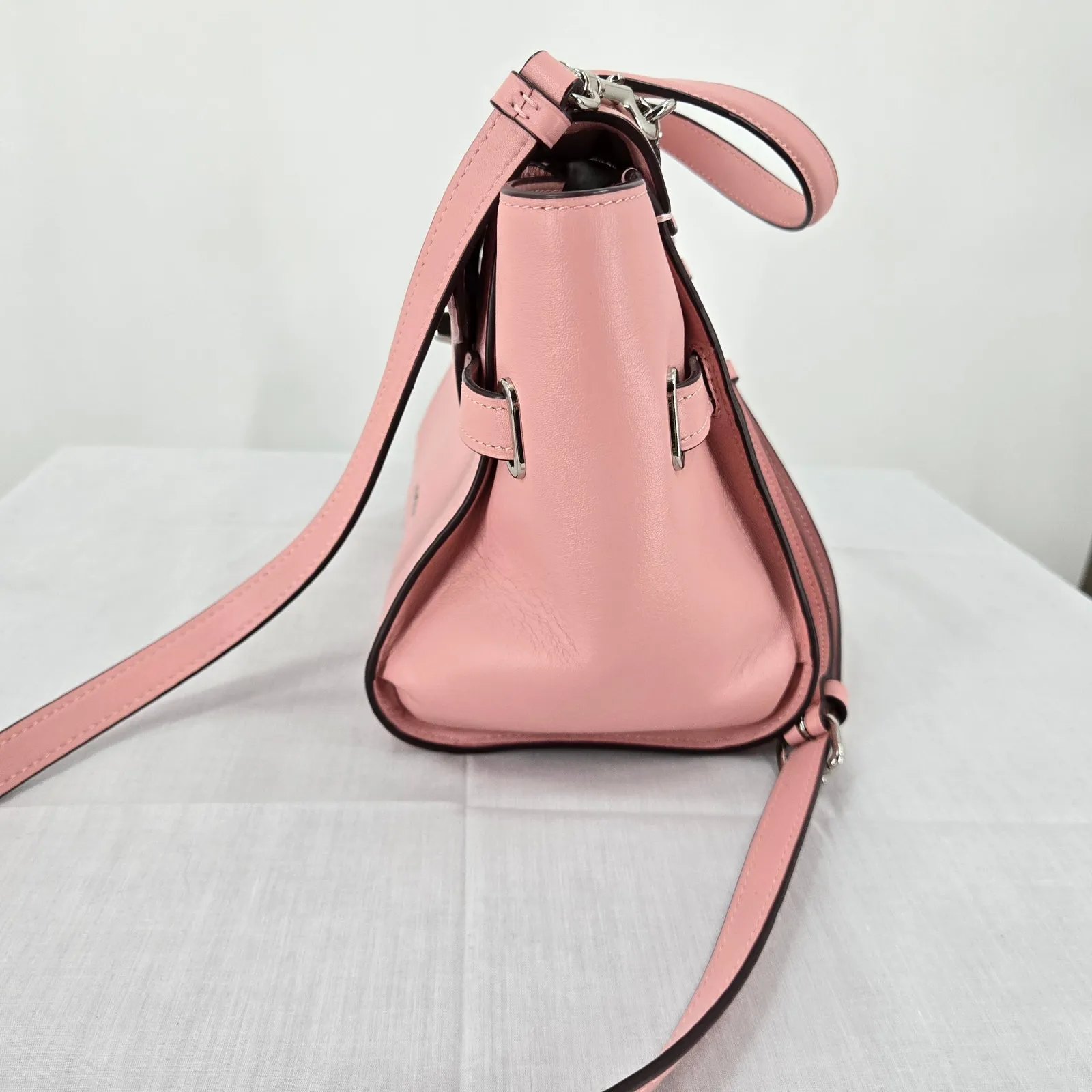 NWT Coach Blake Flap Carryall Crossbody in Petal Pink F32106 - Image 4