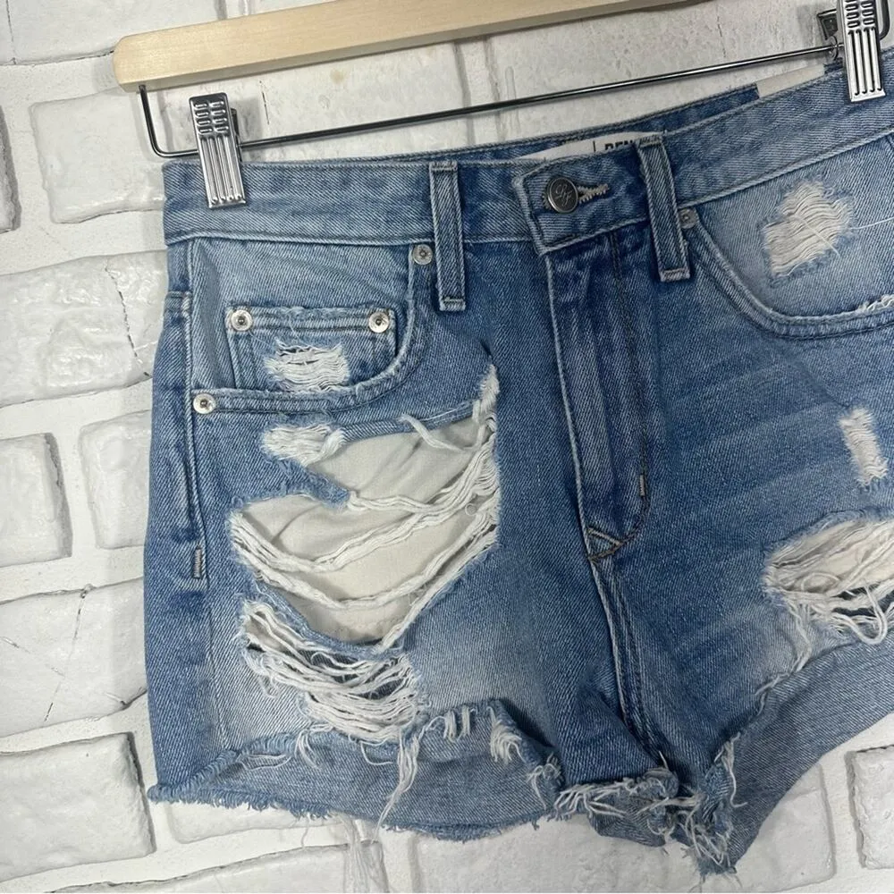 Lovers + Friends Jack Distressed Cut Off Shorts in Solana Size 26 - Image 13