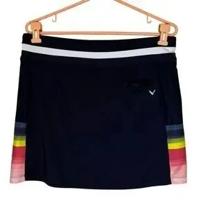 Callaway Navy Opti-Dri Athletic Golf Skort | Size Large - Image 2