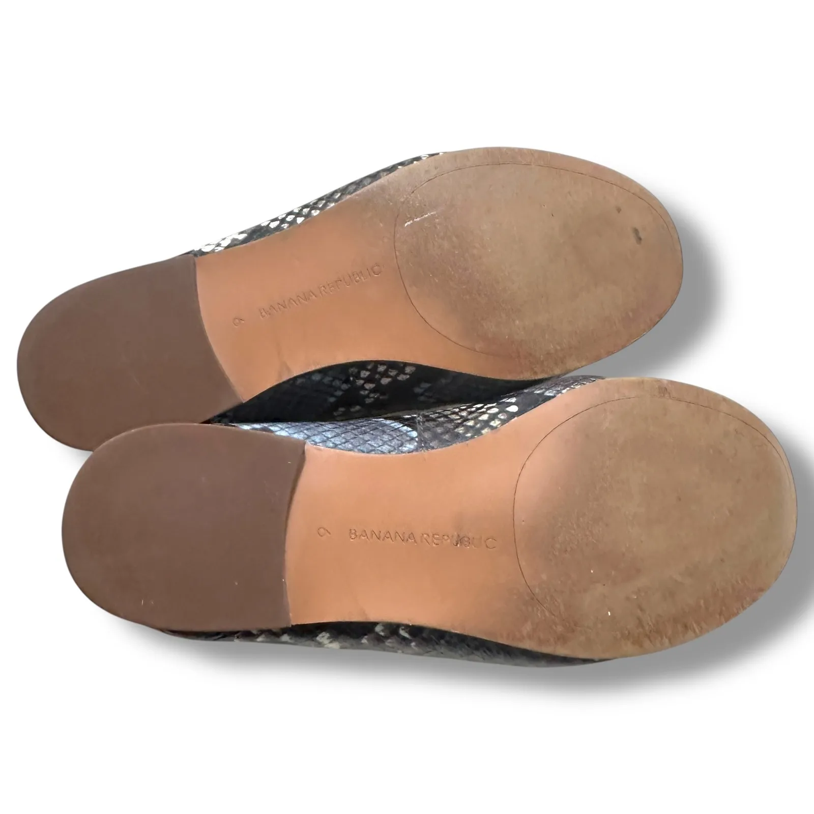 Eric Javits‎ New York Silver Floral Toe Ring Wedge Sandals Women's 9.5 M Resort Tan - Image 3