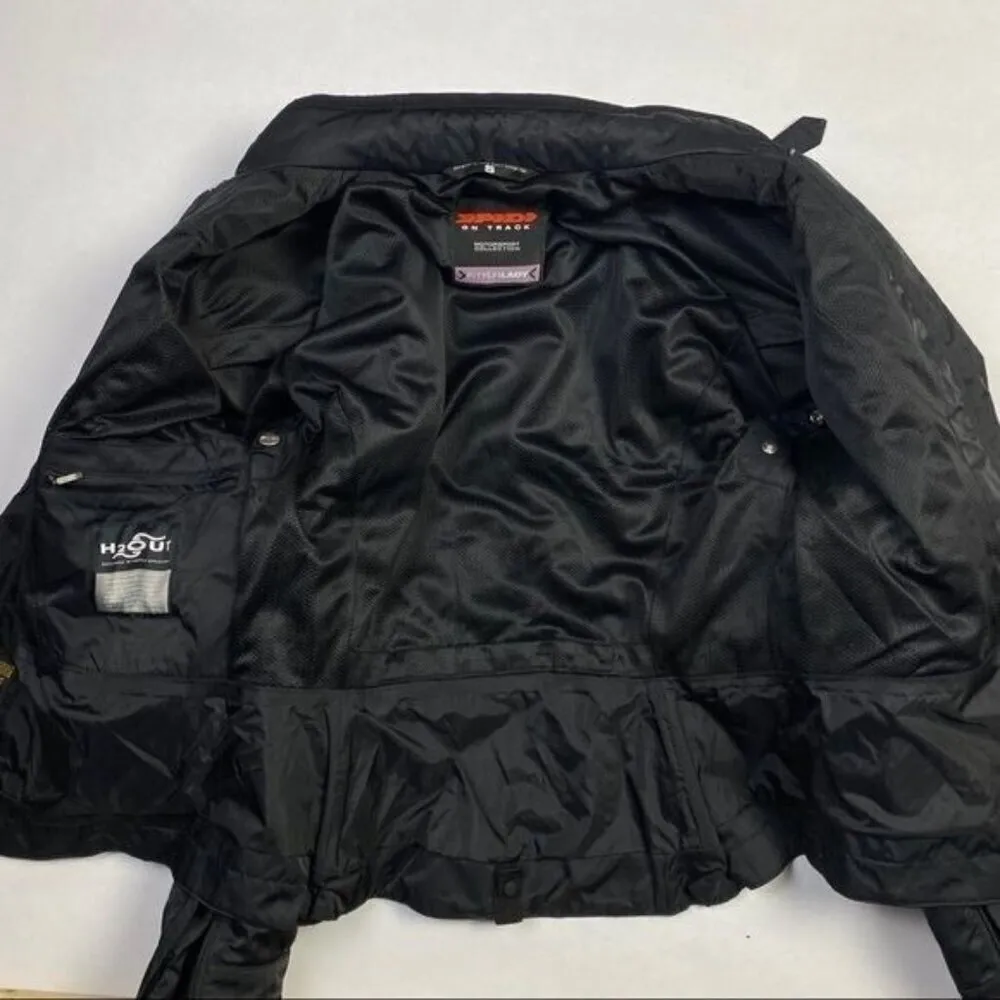 Spidi On‎ Track H2out Belted Motorsport Jacket Black - Image 11