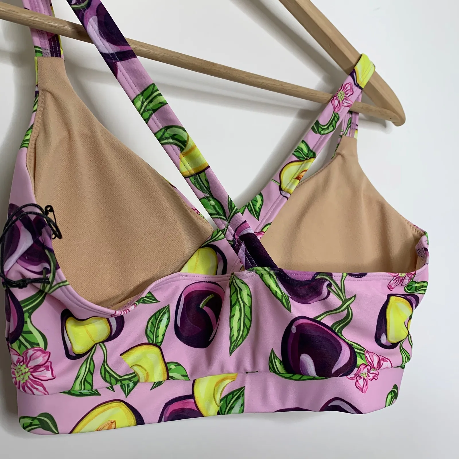 Mott50 Honey Plum Courtney Swim Bra Purple Small - Image 12