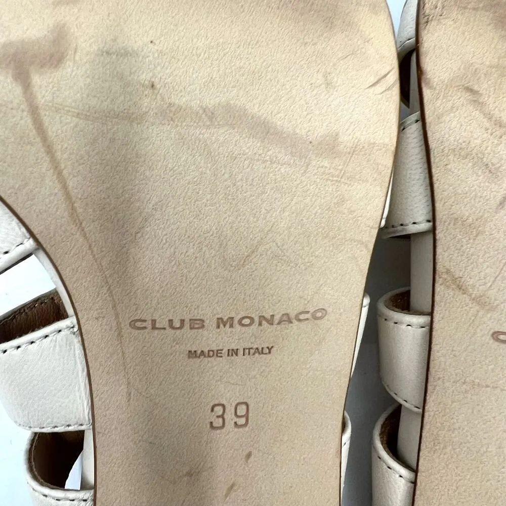 Club Monaco Giulina Slingback Leather Pumps Women's 9 US - Image 9