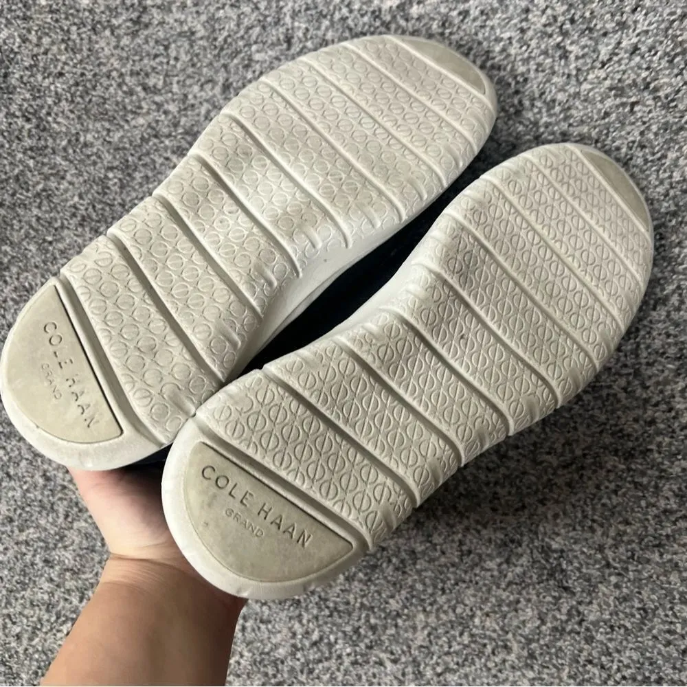 Sz 8.5 Cole Haan Women's Generation Zerogrand Rec Mid Sneaker Black & White $85 - Image 3