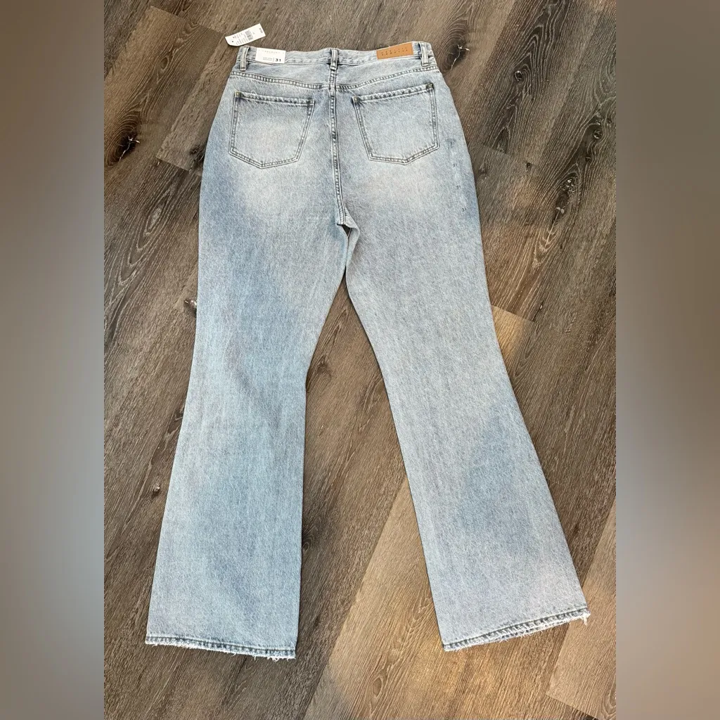 PacSun High Rise Bootcut Jeans Light Wash Size 31 NWT - Image 2