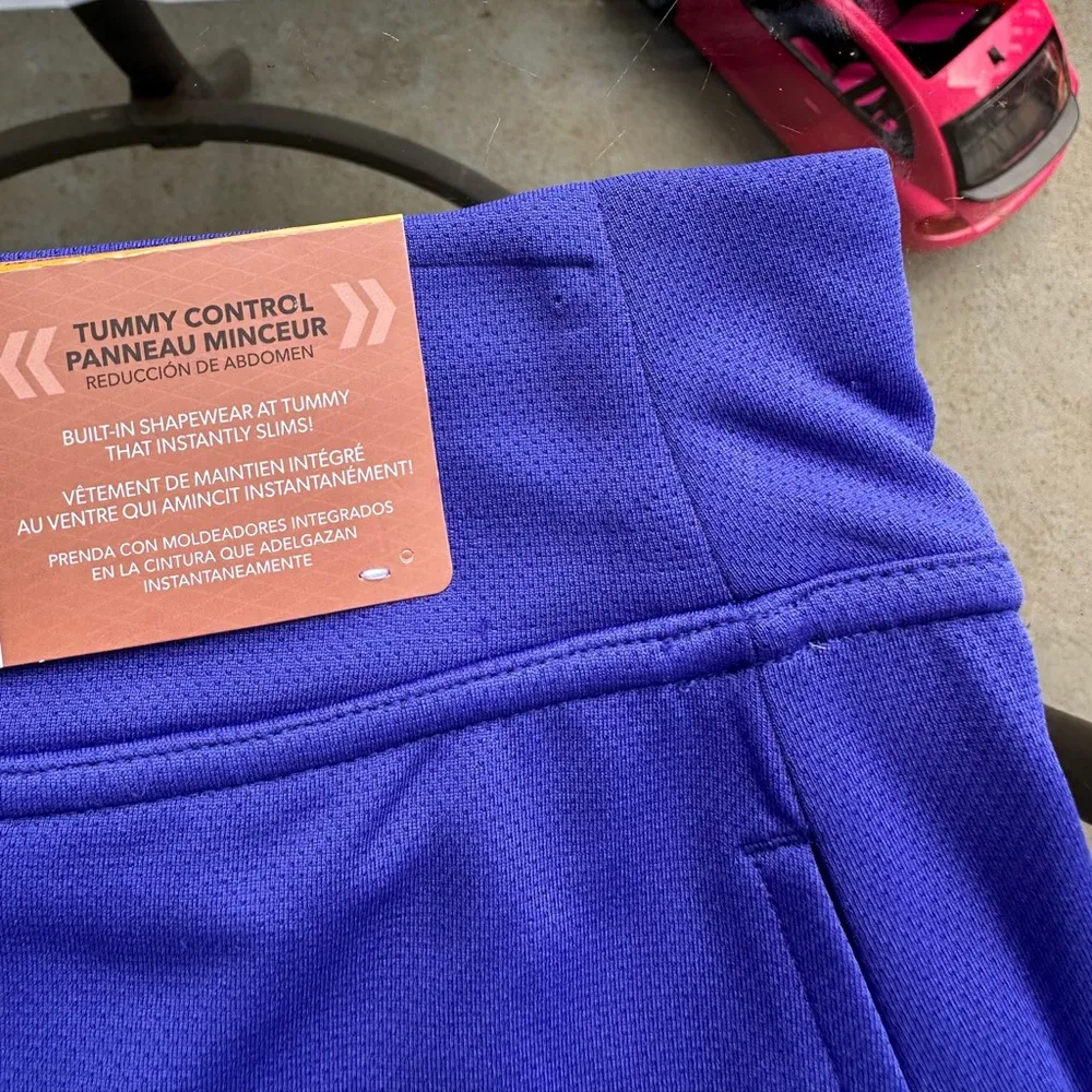 Ben Hogan Ventilated Golf Skort in Purple Size Small NWT Tummy Control Skirt - Image 15