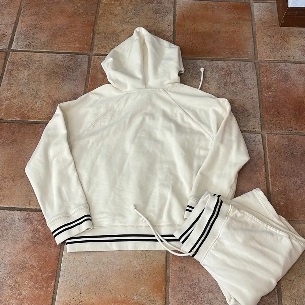 J Crew Track suit cream and black SOLD AS A SET - Image 5